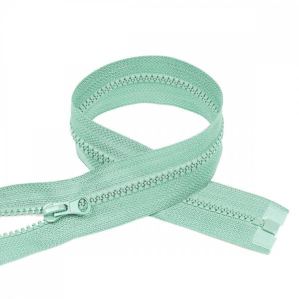 Молния трактор Т5 (5 мм), 1 зам., разъем., 60 см, усил. звено, цв.S004 полынь уп.10 шт, Mzipp