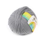 Пряжа Пехорка Детский каприз / уп.10 мот. по 50 г, 225 м, 048 серый