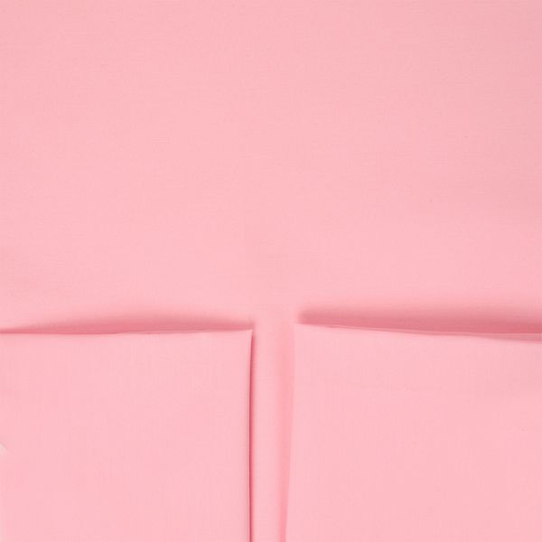 ТиСи (T/C) поплин стрейч 110 г/м², 150 см / 1 метр, TBY.TC.04.1, цв.розовый