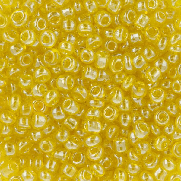 Бисер Zlatka 11/0 (2.1 мм), 100 г (10х10 г), №0110 желтый, GR