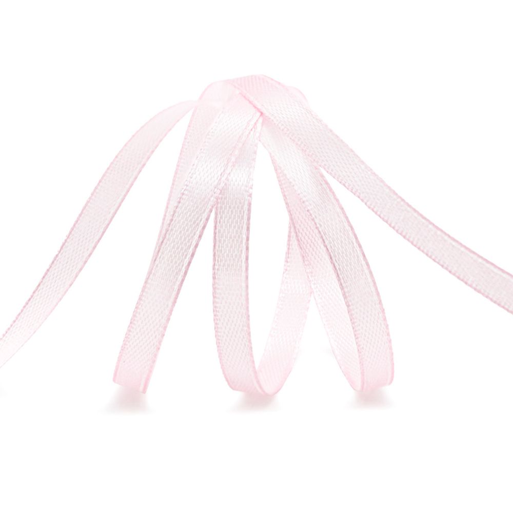 Лента атласная 1-сторонняя 6.0 мм / 22.86±1 метров, 008 бледно-розовый, Globus