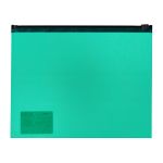 Папка-конверт на ZIP-молнии A5+ 180 мкм волокно, 10 шт, зеленый ЕС211230035, Expert Complete ЕС211230035