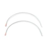 Косточки для бюстгальтера (каркасы) металл 135 мм (разм. C (95)), 2 шт белые, A Prym