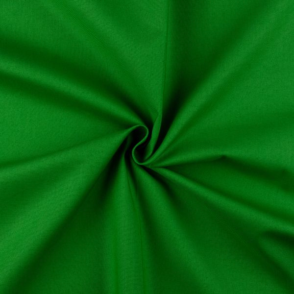 Ткань для пэчворка Peppy Краски жизни Люкс, рулон 112 см / 5 метров, 17-0145 зеленый, Peppy