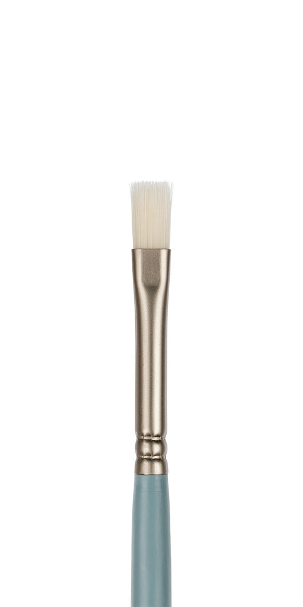 Кисть синтетика №06 плоская, 10 шт, длинная ручка, Vista-Artista 40132-06