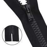 Молния трактор Arta Т6 (6 мм) 1 зам., н/раз., 18 см, цв. 077 черный, уп.10 шт