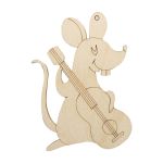 Заготовка из фанеры Музыкант 9,5х6,7х0,3см, Астра