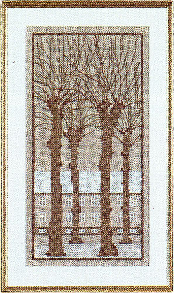Haandarbejdets Fremme, Липы, 16х33 см /TOS/