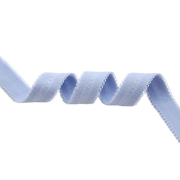 Резинка бельевая (бретелечная) 14.0 мм / 25 метров, голубой