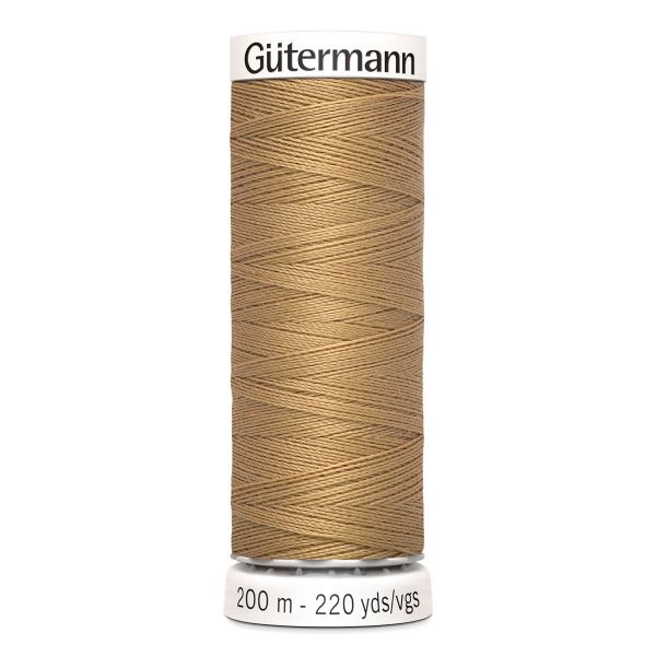 Нитки универсальные Gutermann Sew-all, 200м, 591 песочно-желтый, 5 катушек
