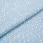 Ткань для пэчворка Peppy Молочные сны фланель, отрез 100х110 см, 175 г/м², МС-07 голубой, Peppy