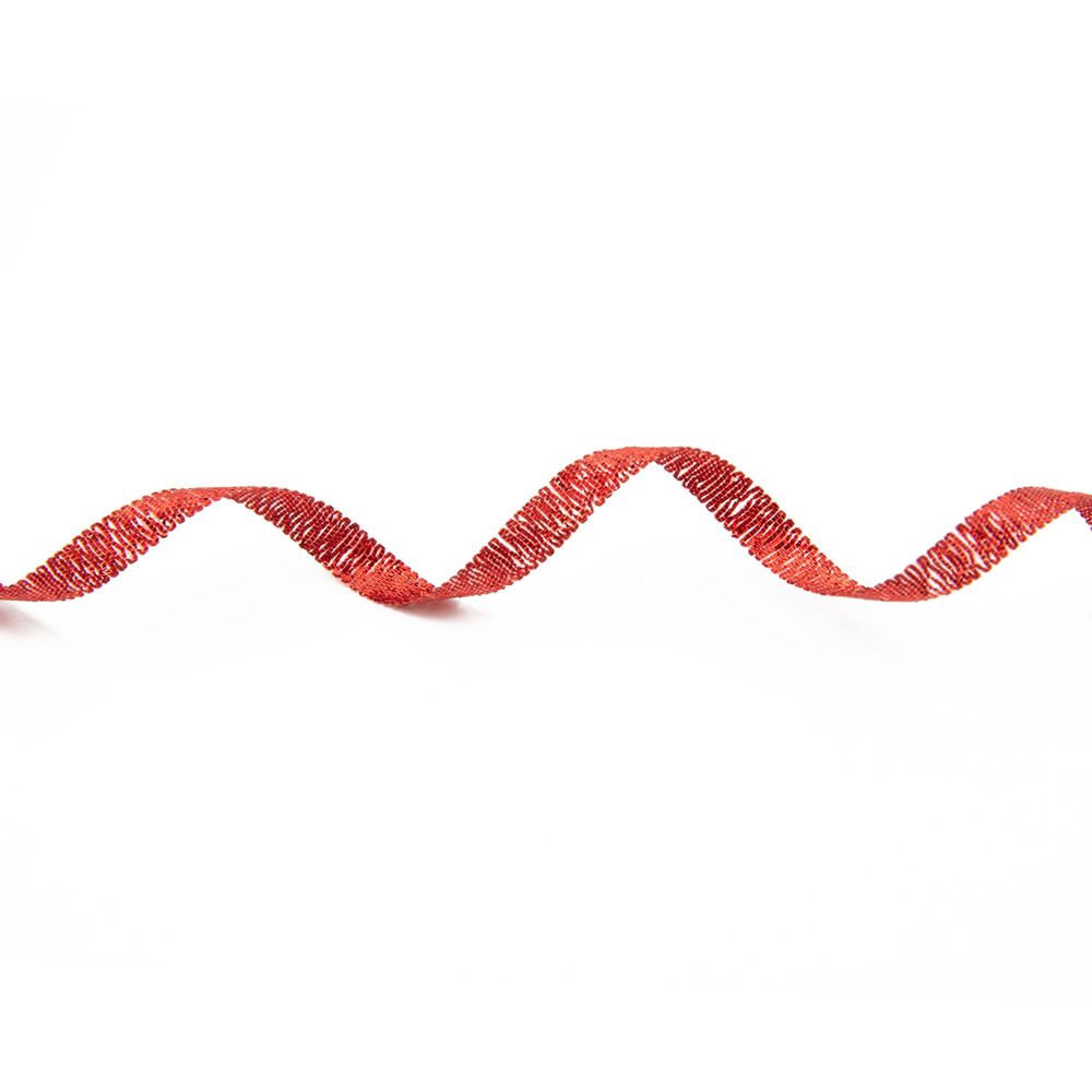 Лента металлизированная 5.0 мм / 25±1 метров, красный, Blitz С3429Г17