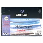 Альбом для акварели 270 г/м², 18х25 см, склейка с одной стороны 12 л, снежное зерно, крупнозернистая, Canson C200807323