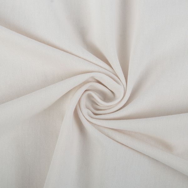 Трикотаж кукольный отрез 500х165 см, 225 г/м², 1 слоновая кость, Peppy DTF-01