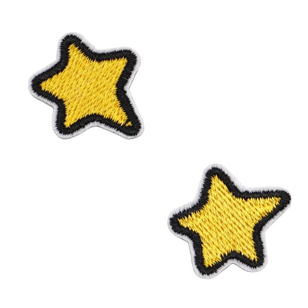 Термоаппликация Звездочки, 2х2,3см, Hobby&Pro