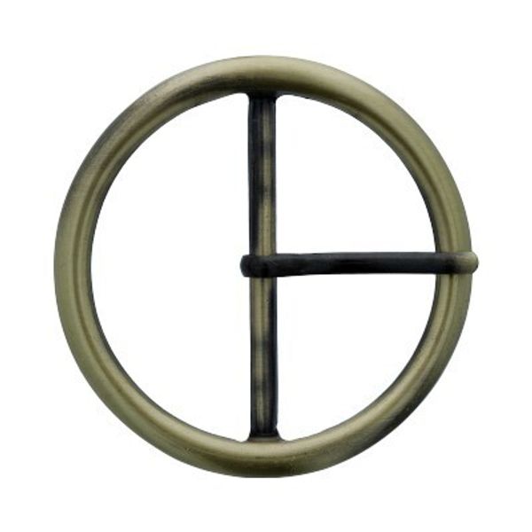 Пряжка ременная металл 75 мм, 10 шт, 12 шлифованная бронза, Micron GB 1258