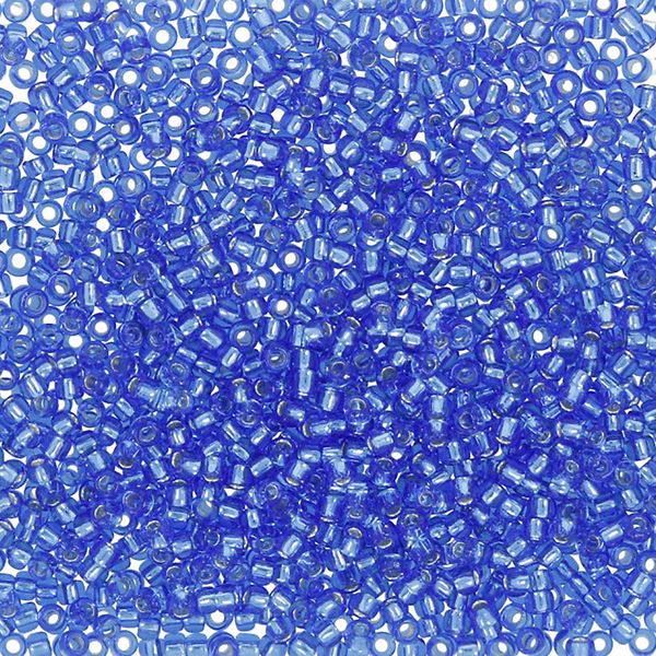 Бисер Toho 15/0 круглый (1.5 мм), 25 г (5х5 г), 0035 васильковый