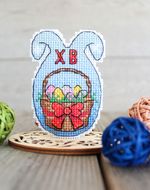 Набор для вышивания нитками МП Студия (Жар-птица), Сладкий кулич, 8х6 см