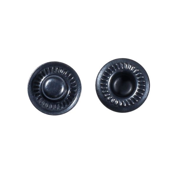 Часть кнопки Альфа (S-образная) ⌀11.5 мм (C-часть), пруж. никель с чернением, 100 шт, BIG