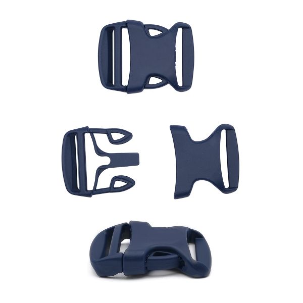 Фастекс (пряжка трезубец) пластик 30 мм, 50 шт, 57 т.синий