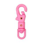 Карабин пластик 14 мм, 10 шт, №11 розовый, Gamma GHB004