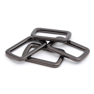 Рамка прямоугольная металл 25 мм /33х21 мм/ чер.никель, ГУ12749, 4 шт