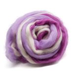 Шерсть для валяния Камтекс Лента для валяния п/тонкая 1х50 г, (25-28 мкр), 2.1 м, меланж 17 416