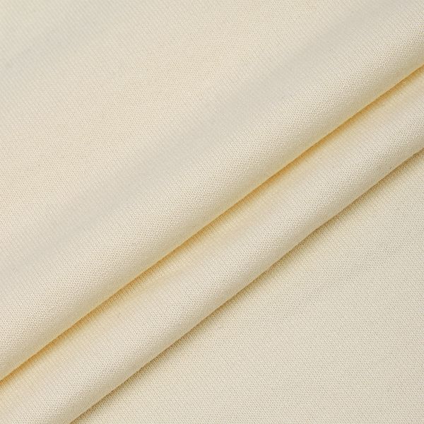 Футер 2-нитка петля поливискоза стрейч 220 г/м², 160 см / 3 метра, ФУТ2Х.TBY.ПЭ-ВИС.S801.3, цв.S801 молочный