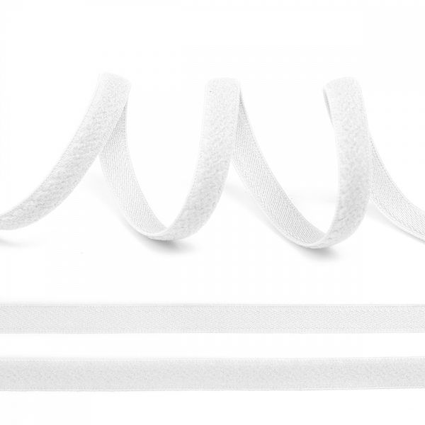 Резинка бельевая (бретелечная) 6.0 мм / 200 метров, белый