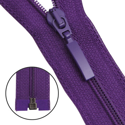 Молния спираль (витая) Arta Т5 (5 мм) 1 зам., разъем., 80 см, цв. 865 яр.фиолетовый, уп.5 шт