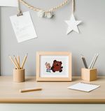 Набор для вышивания нитками Klart, Союзмультфильм. Винни Пух и Пятачок, 14.5х11.5 см