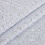 Канва Aida 14 ct, 150х100 см, 92% хлопок, 8% терилен, бл.бл.голубой в клетку, Gamma K04R