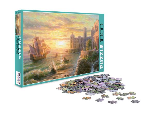 Пазл 1000 элементов, У моря, PZL-1000/10, Фрея