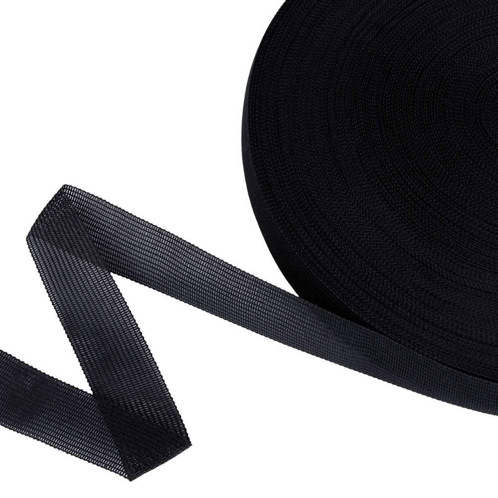 Тесьма (лента) окантовочная 22 мм / 100 метров, 156 т.серый, Gamma 022 О ЦВ