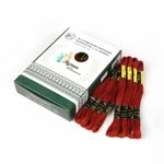 Мулине ПНК им.Кирова цв.1616 т.терракотовый, 24 мотка по 8 метров