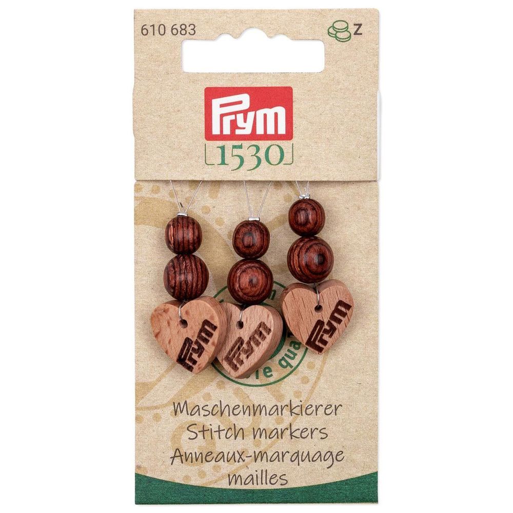 Маркировщик петель, дерево, 3 шт, Prym, 610683