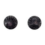 Пуговицы на ножке 34L 12 шт, C156 т.серый /TOS/