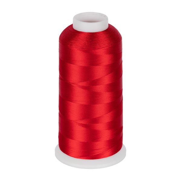 Нитки вышивальные Gamma V120/2, 5000 ярдов, 4570 м, 3057 я.красный