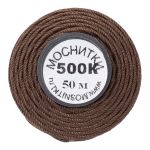 Нитки капроновые 500К, 50м, 104 коричневый, 9 катушек