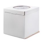 Кондитерская коробка для торта с 1 окном 30х30х30 см, S-Chief BFC-006