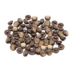 Пуговицы на ножке 18L (11мм), пластик (col.18 т.коричневый), 72 шт, CR P-45