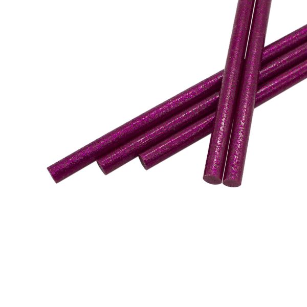 Стержни для клеевого пистолета ⌀7 мм, l=30 см, 10 шт Hobby&Pro (розовый)