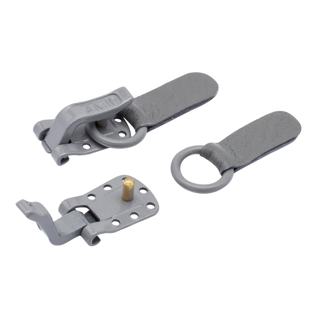 Крючок шубный Hobby&Pro 20 мм, 5 шт, 7037 средне-серый