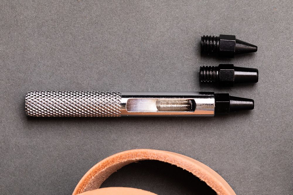 Пробойник ручной, 3 насадки, Micron PHM-03