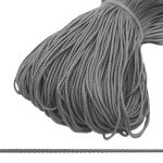 Шнур плетеный ⌀1.5 мм / 100 метров, 012 серый
