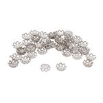 Шапочка для бусин 4AR204, 11мм 50 шт/упак, Astra&Craft (черный никель)