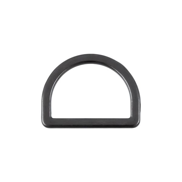 Полукольцо литое металл внутр. 20 мм, 10 шт, 06 черн.никель, GH 22/20, Gamma