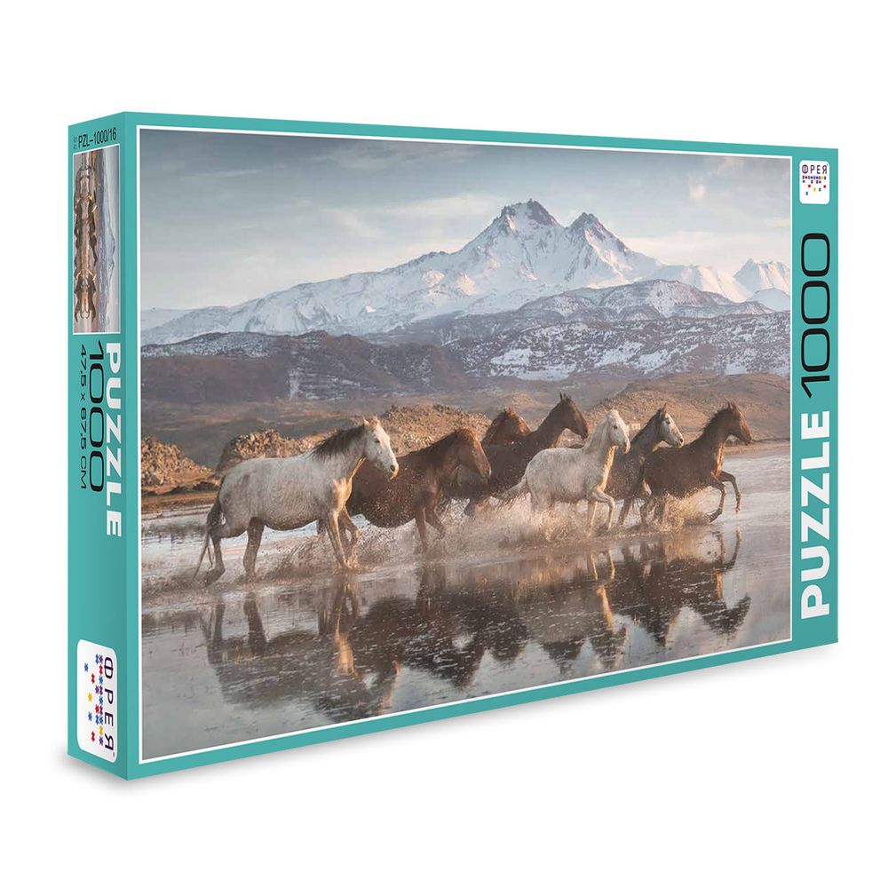 Пазл 1000 элементов, Табун, PZL-1000/16, Фрея