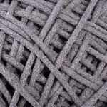 Шнур для макраме круглый х/б 06мм 60184/200 6 серый уп.200м