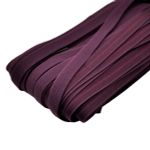 Резинка бельевая (бретелечная) блестящая 14.0 мм / 25 метров, слива